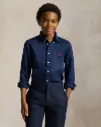 Chemise Lin Core Navy (2ans).webp