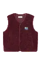 Veste Sans Manches Hoktown Bordeaux Chiné  (XS).webp