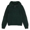 Pull Vert Trellis Chiné  (14ans).webp