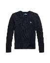 Pull Cable Knit Cotton Navy (4ans).webp