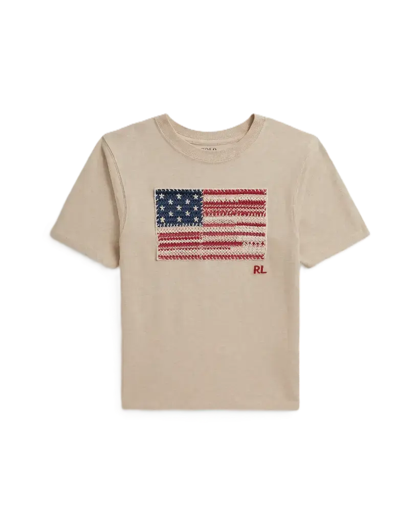 T-Shirt Flag Dune Tan (S).webp