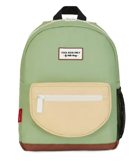 Hello Hossy - Sac à dos - 2-5 ans - Mini Pistache [SAC-M-027-2-5ANS].webp