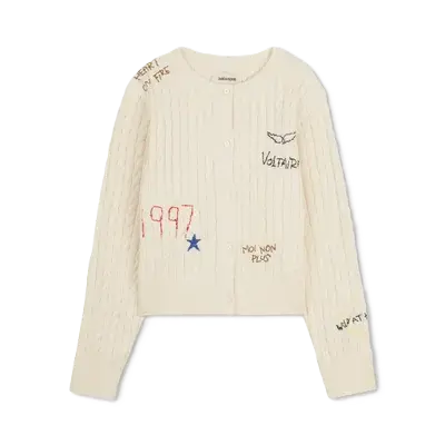 Cardigan Off White