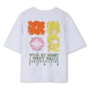 T-shirt Blanc et Rose 