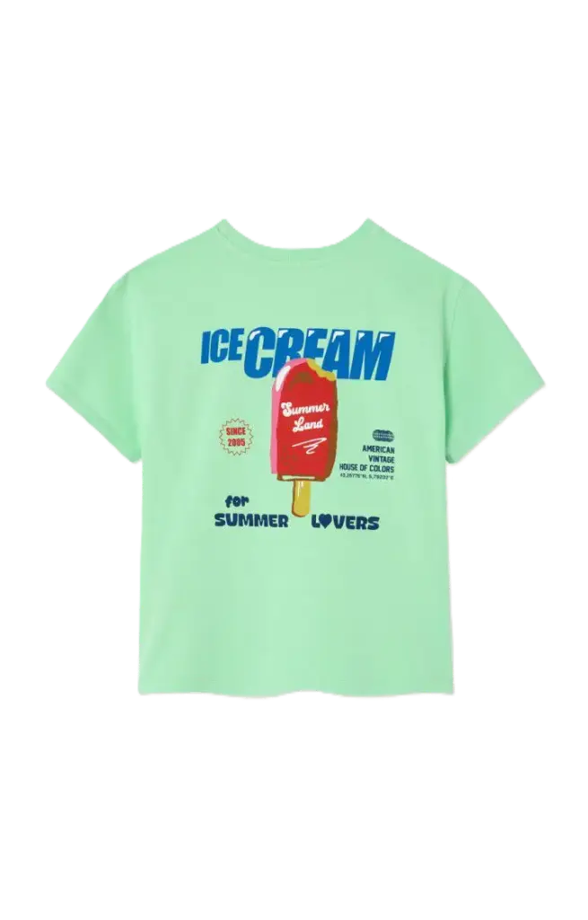 T-shirt Fizvalley Vintage Almond 