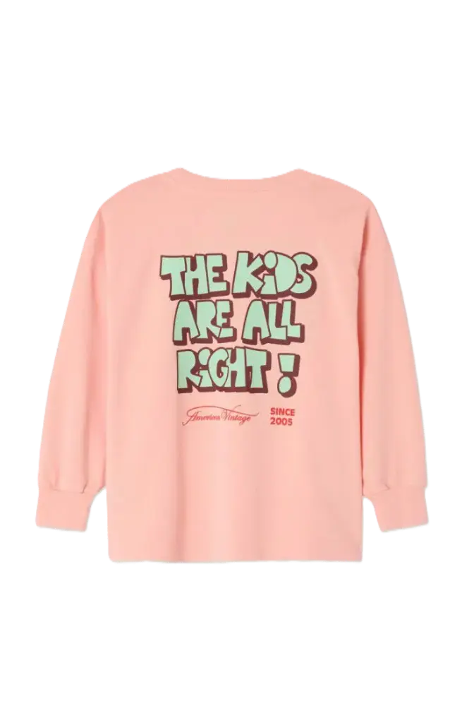 T-shirt Fizvalley Sorbet Vintage 