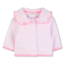 Cardigan Pink Pale Volants