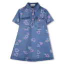 Robe Denim Blue Coeurs 