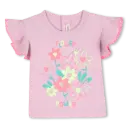 T-shirt Lila Flower 