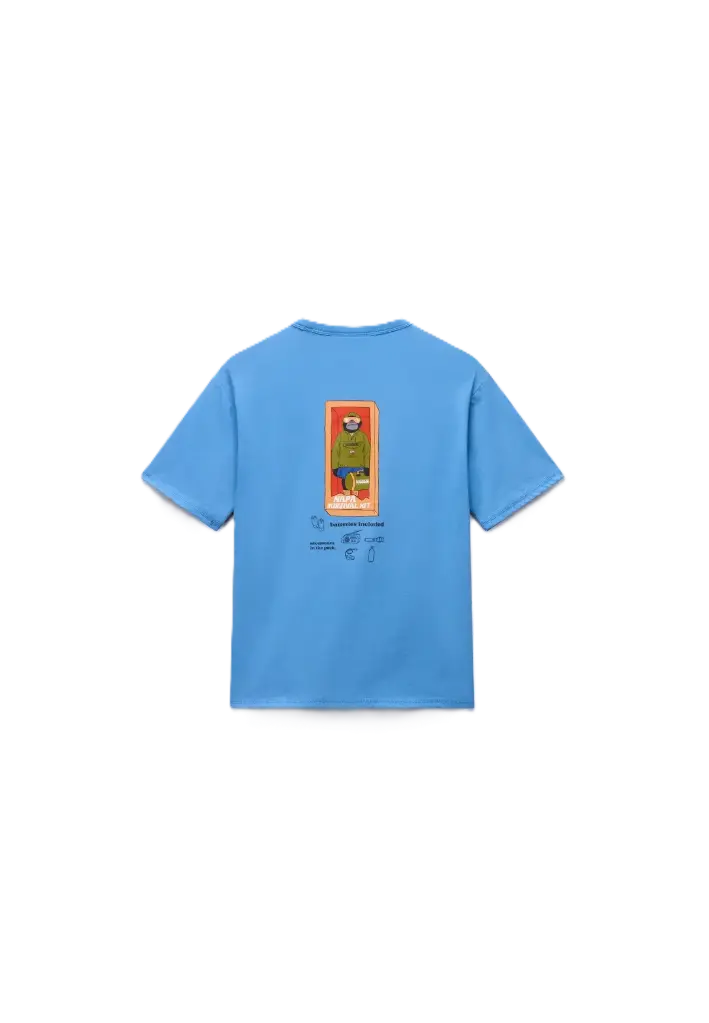 T-shirt Blue Jasper