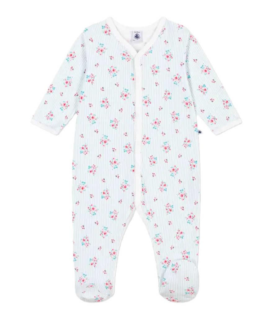 Dors Bien A0FXG Rayé Fleuri