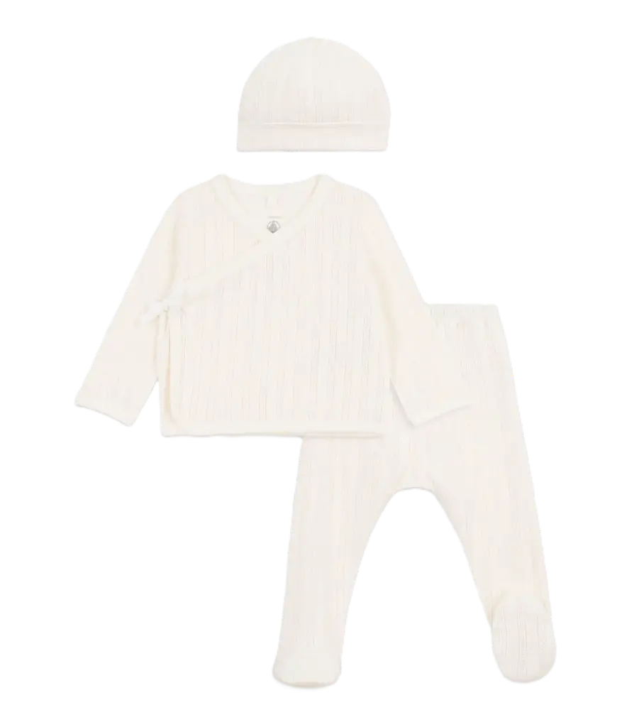 Ensemble 3 pièces A0FU5 Crème