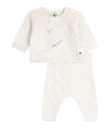 Ensemble 2 pieces A0FI5 Blanc Maille