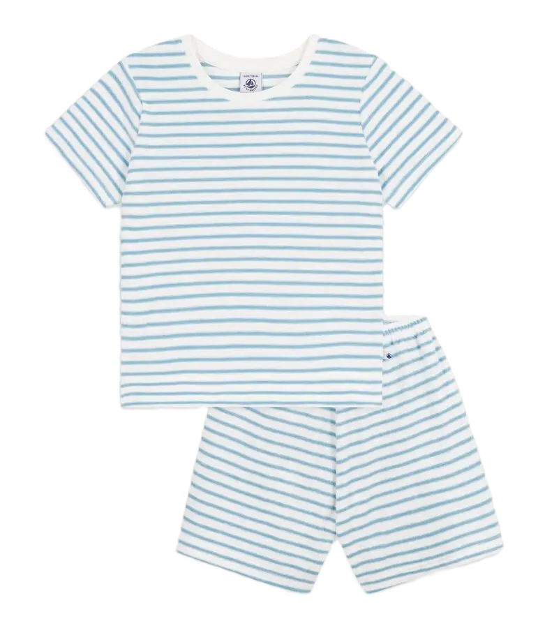 Pyjacourt A0F6N Bleu Rayé