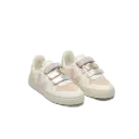 Small V-10 Leather White Petale