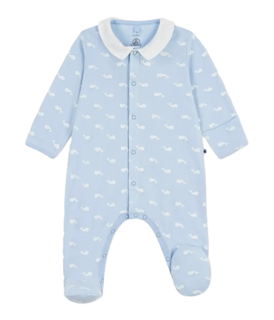 Dors Bien A0F2H Bleu Baleines