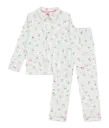 Pyjama A0F1H Rayé Fleuri