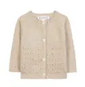 Cardigan Mixte Beige Chine 