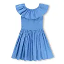 Robe Christal Blue Flower
