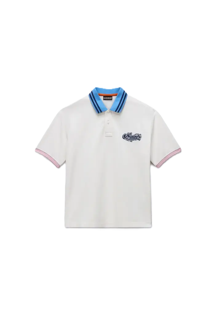 Polo K E-Lustre SS White 