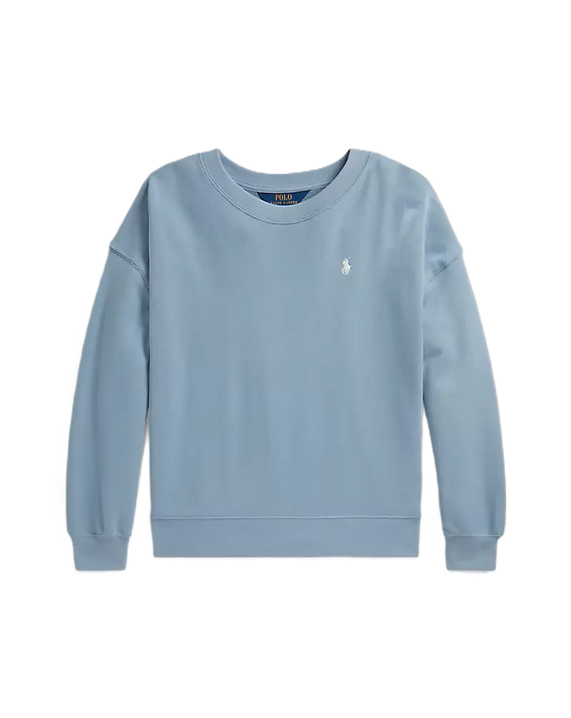 Sweat Polo Crewneck Blue 
