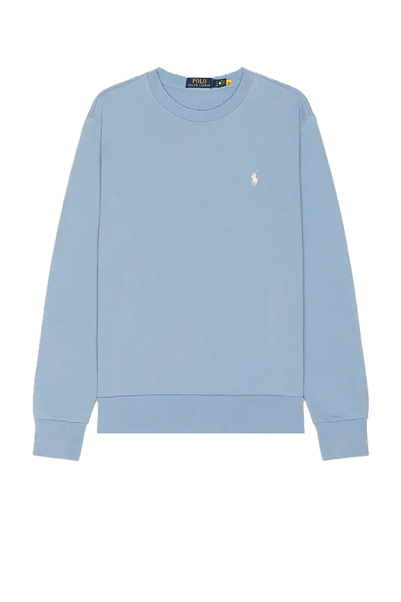 Sweat Polo Crewneck Blue 