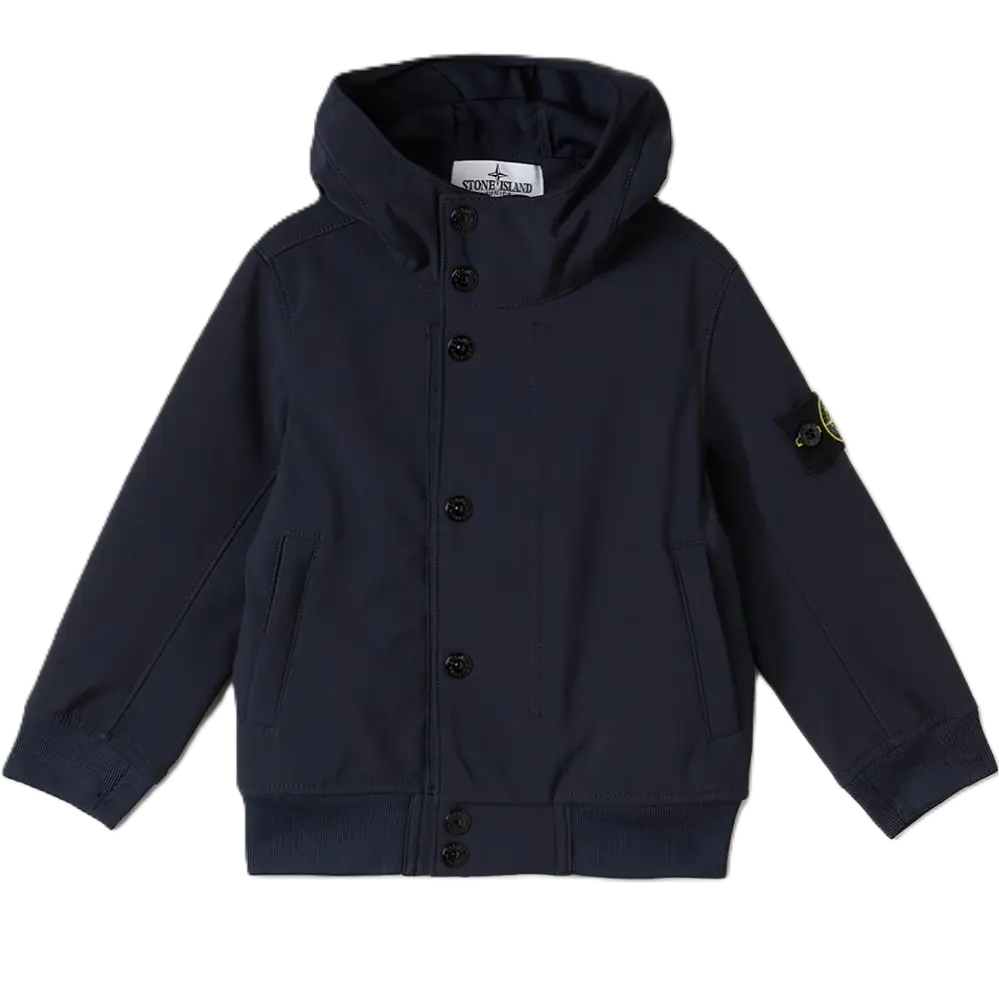 Parka Navy Blue Boutons
