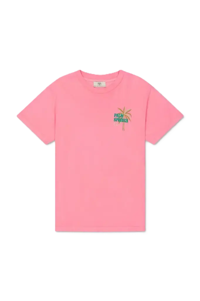 T-Shirt Palmsgi Rose Fluo