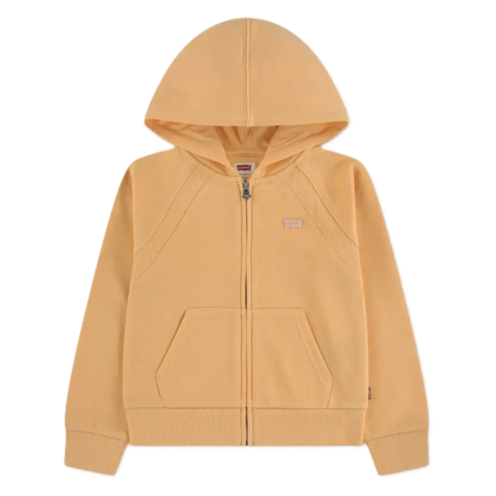 Gilet Zip Peach Cobbler