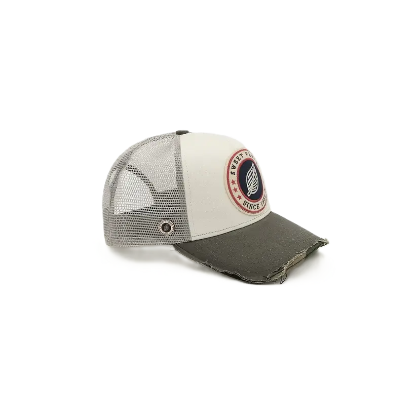 Kids Home Run Cap Grey 