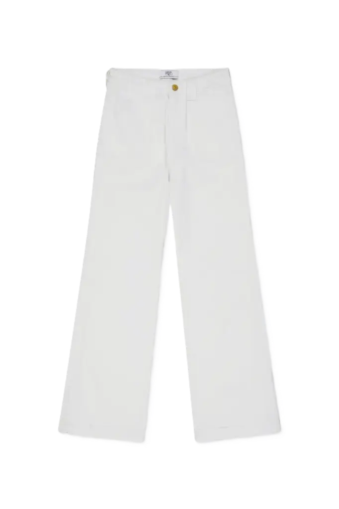 Jeans Flare White 
