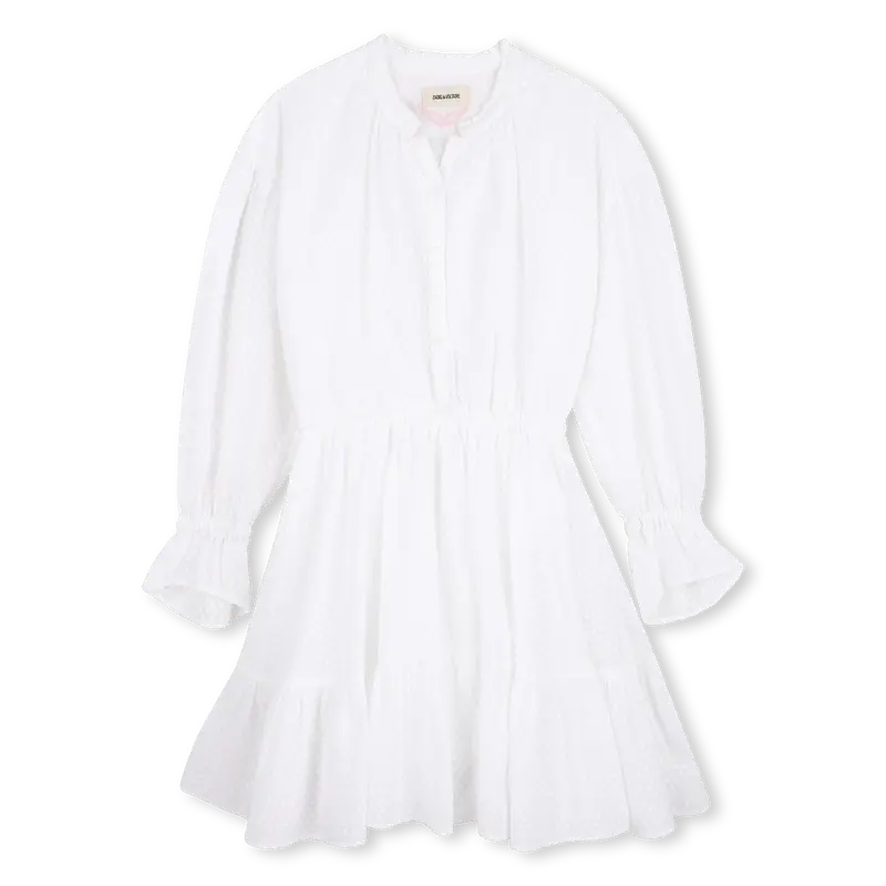Robe Volants Blanche  