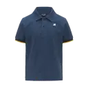 Polo P.Vincent Pique Blue Insignia