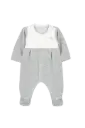 Pyjama Gris Clair Velours 