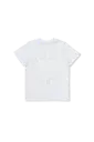T-shirt Blanc Fleurs