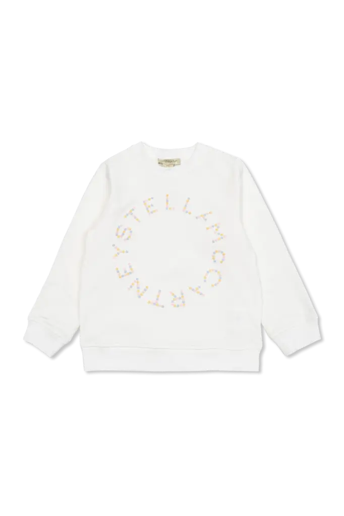 Sweat Blanc Fleurs