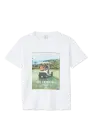 T-Shirt JFS310.B041 Golf Blanc