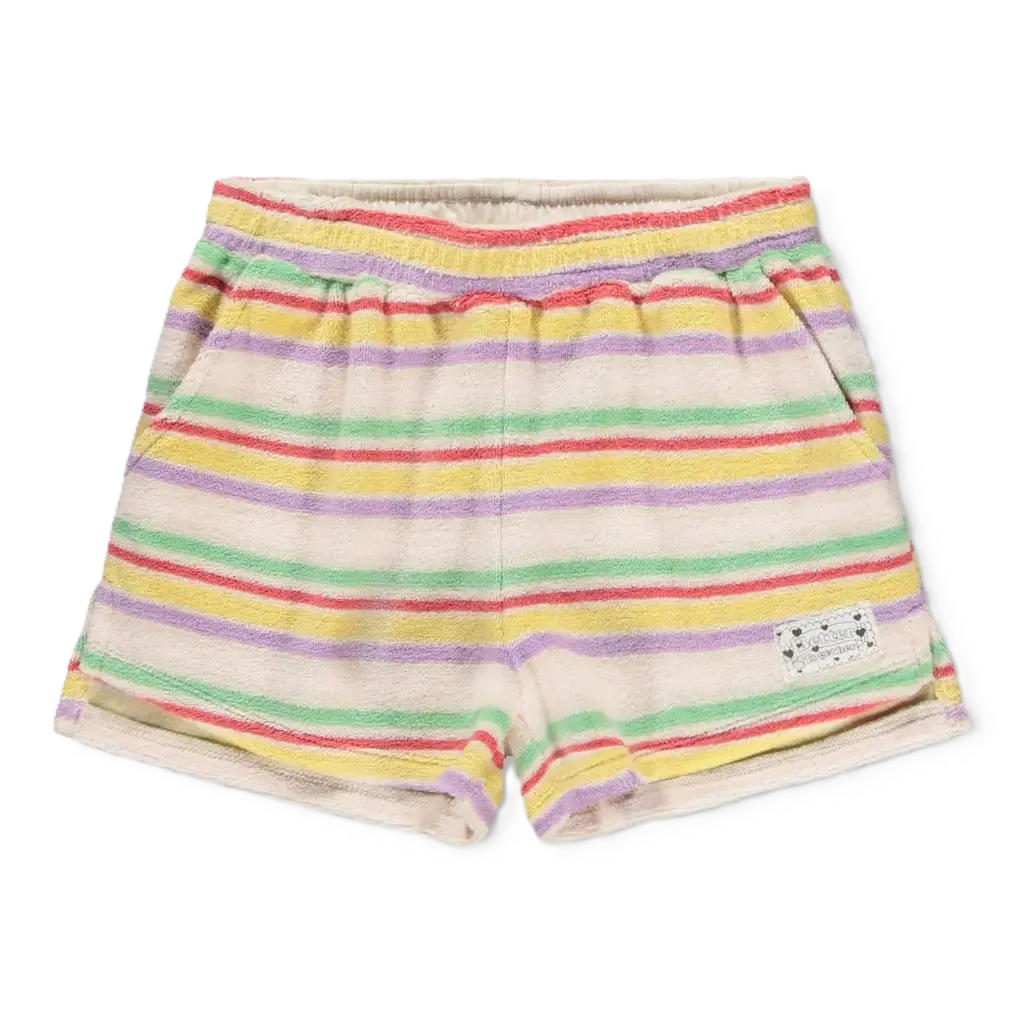 Short Angela Pastels Stripe