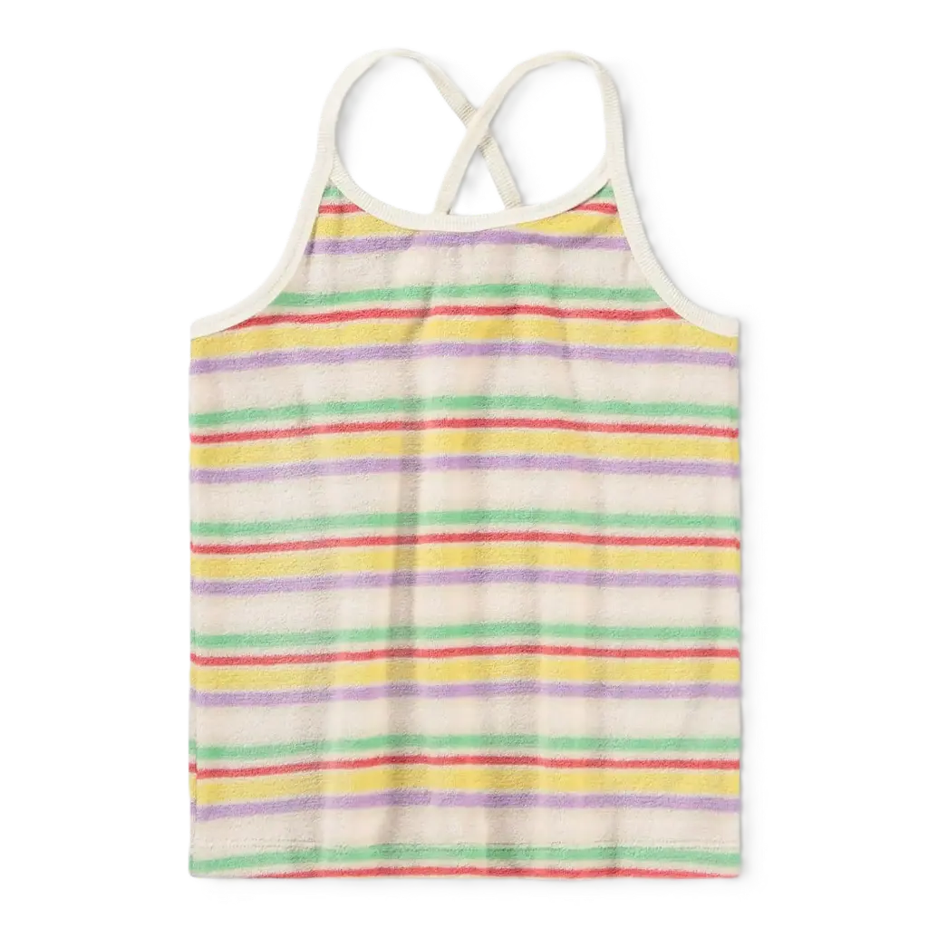 Top Ria Pastels Stripe