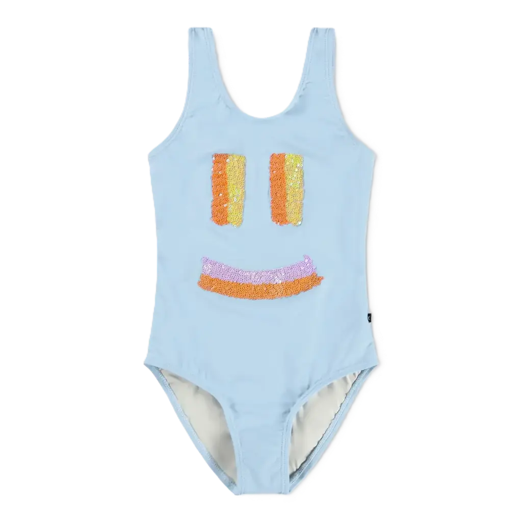 Maillot Nika Blue Face