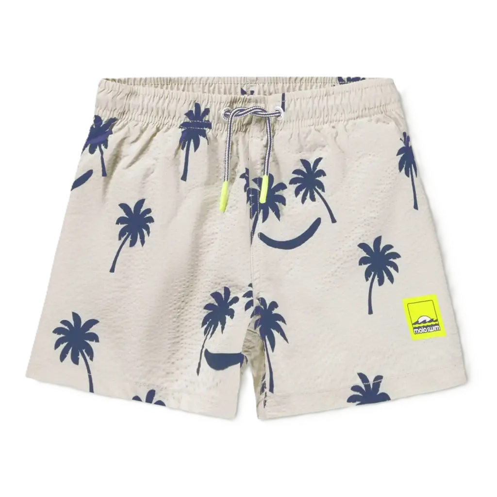 Short de Bain Niko Palm Blue