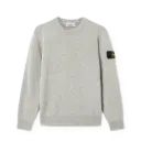 Crew Neck Melange Grey