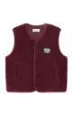 Veste Sans Manches Hoktown Bordeaux Chiné 