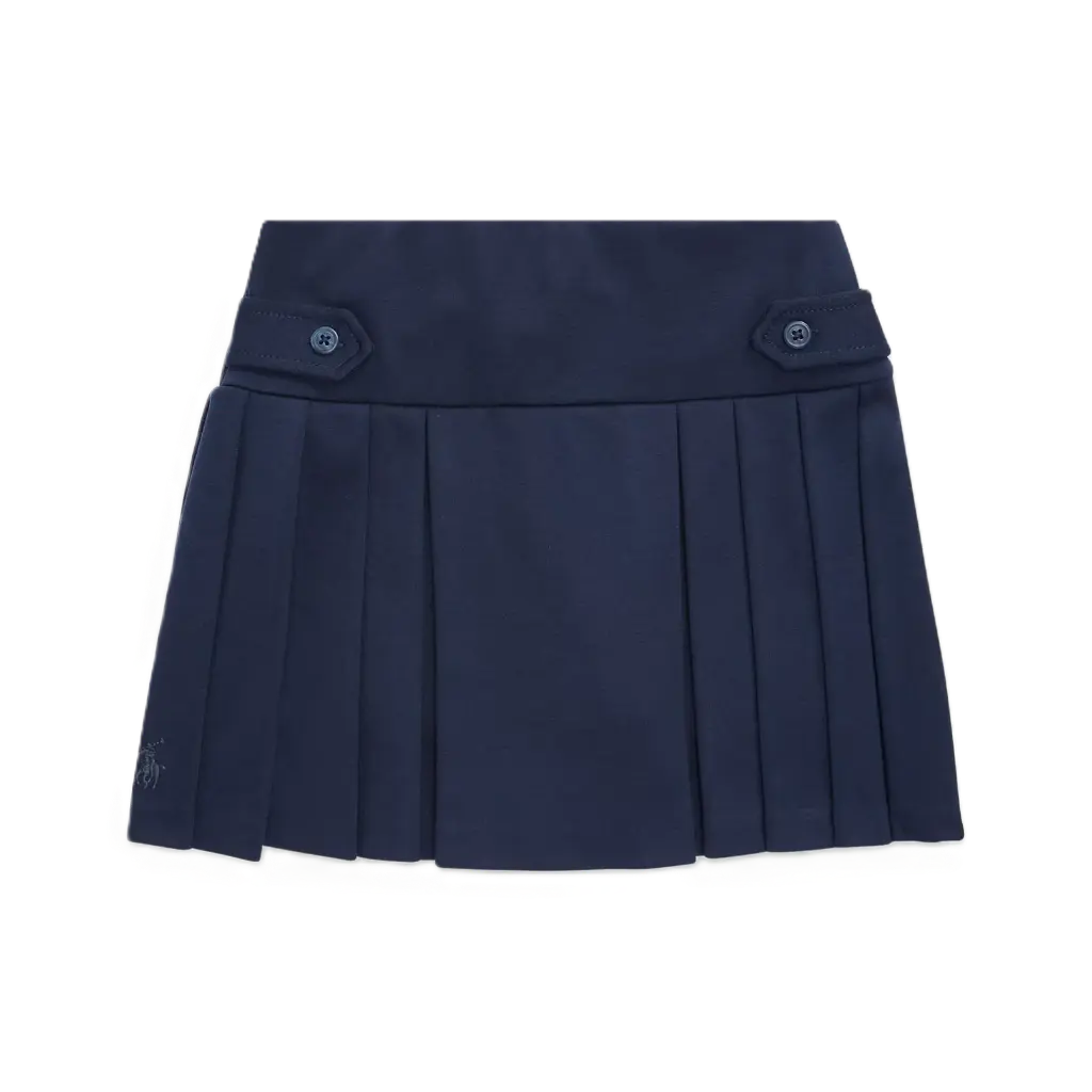 Jupe Navy Pleated