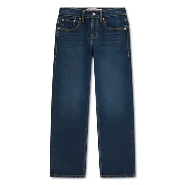 Jeans 555 Relaxed Straight Dark Hollow