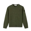 Crew Neck-Military Green 