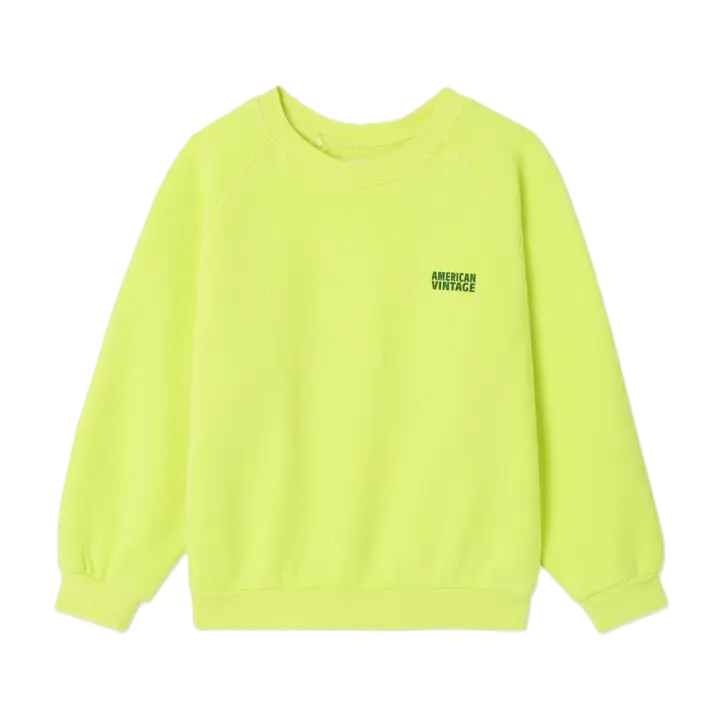 Sweat Izubird citron fluo 