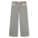 Jeans Forest Green Léopard