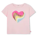 T-shirt Coeur Pink