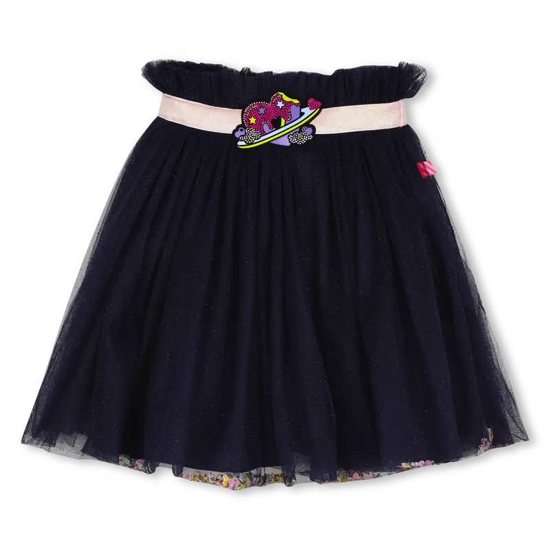 Jupon En Tulle Navy
